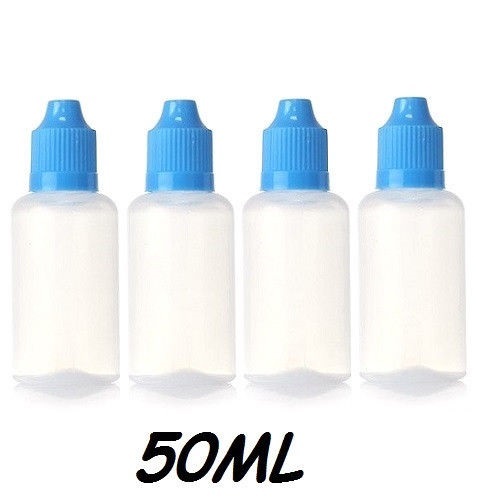 5ml 10ml 30ml 50ml Empty Plastic Squeezable Dropper Bottles Eye Liquid Droppers