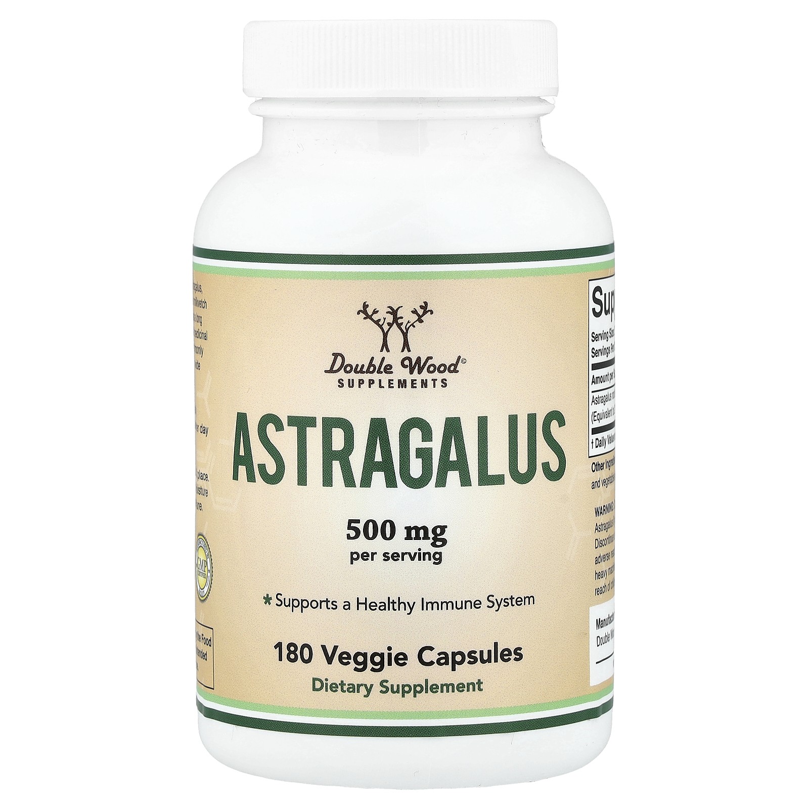 Astragalus, 180 Veggie Capsules (250 mg per Capsule)