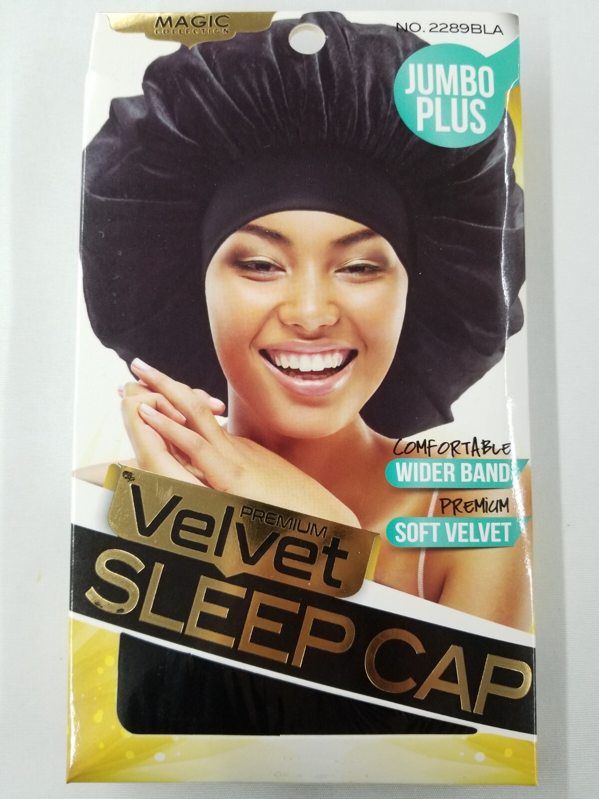 Magic Collection Premium Soft Velvet Sleep Cap Jumbo Plus