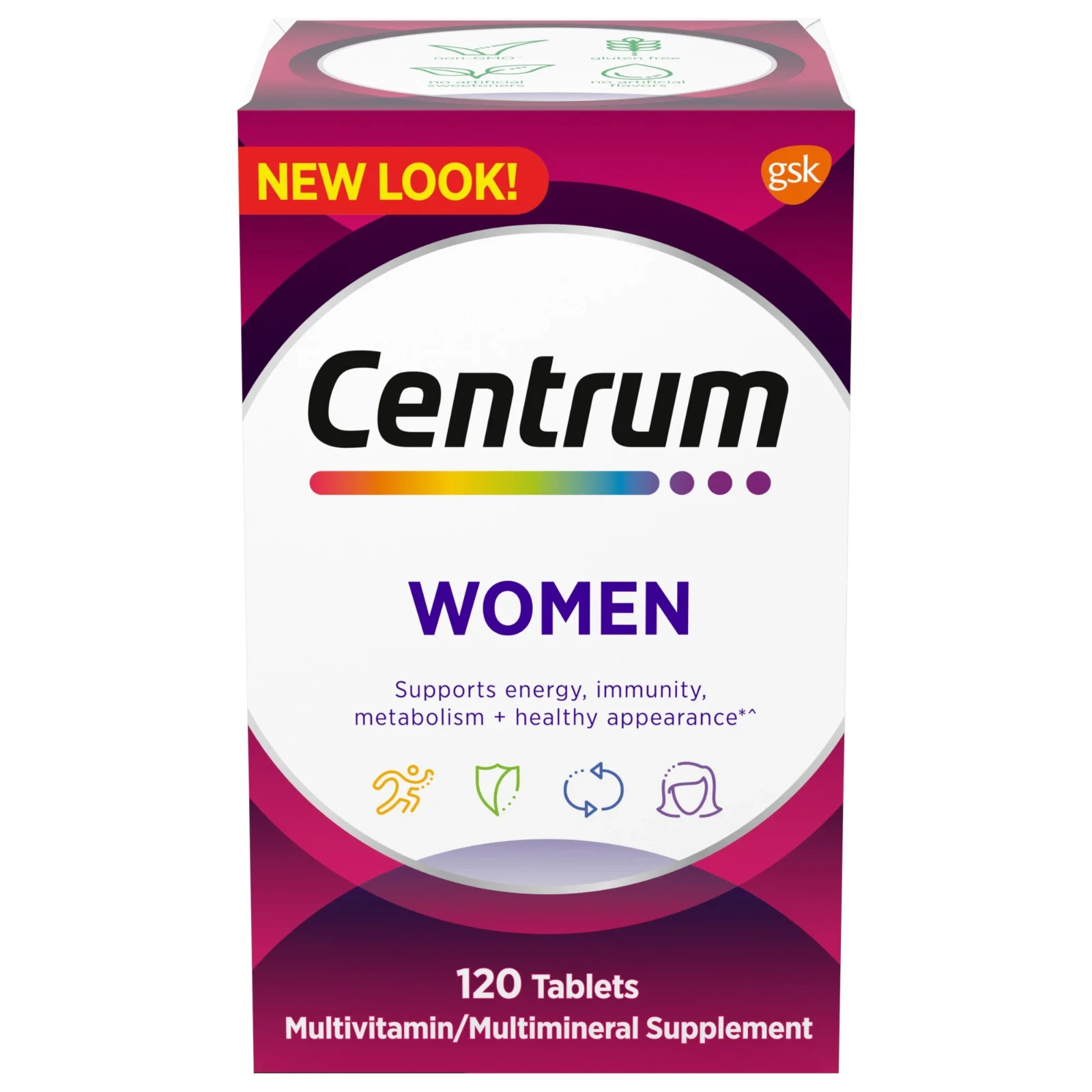 Centrum Women – Multivitamin Supplement Tablet – 120 Count – Exp02/2026