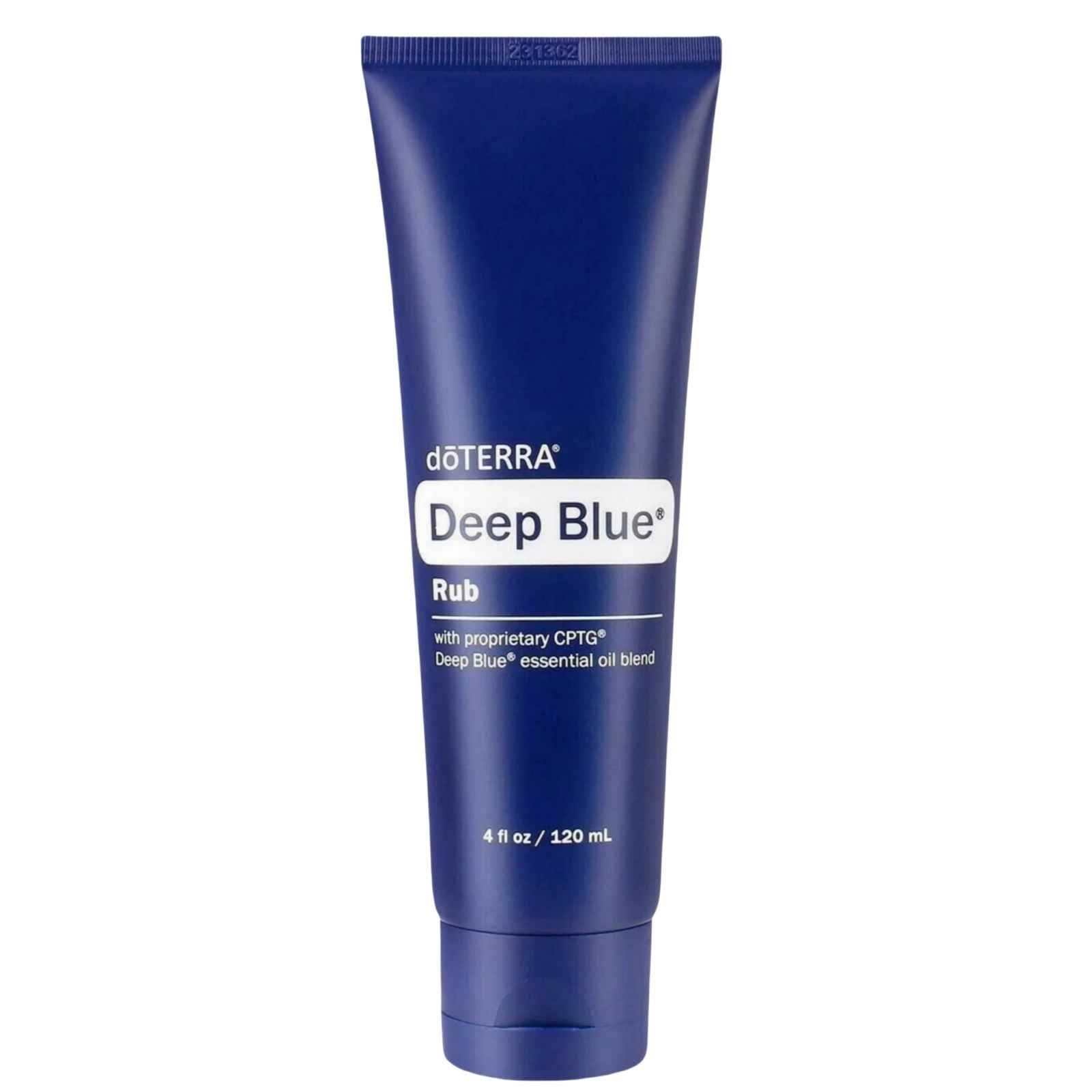 NEW STYLE Deep Blue Rub Cream Natural Ingredients 4 Oz/120ml EXP 03/27