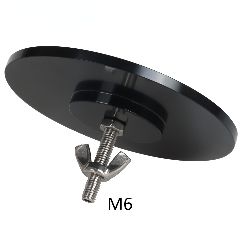 3.86″ Black Suction Cup Adapter for Premium Sex Machine Diameter Screw M6
