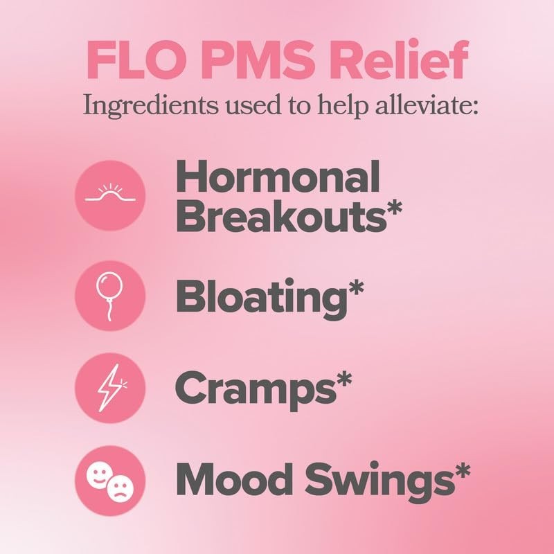 Hormonal Support for PMS Relief – Breakouts, Bloating, Cramps & Mood – 90 Days