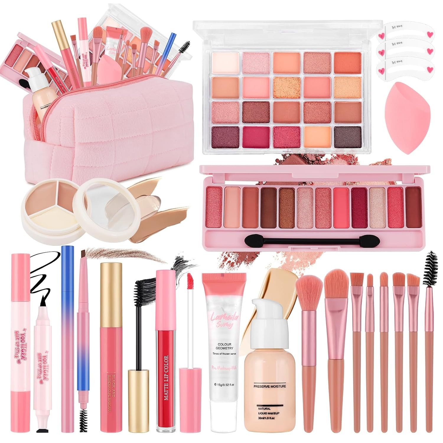 All In One Makeup Kit for Teen Girls MakeUp Gift Set Birthday Gifts for Teen