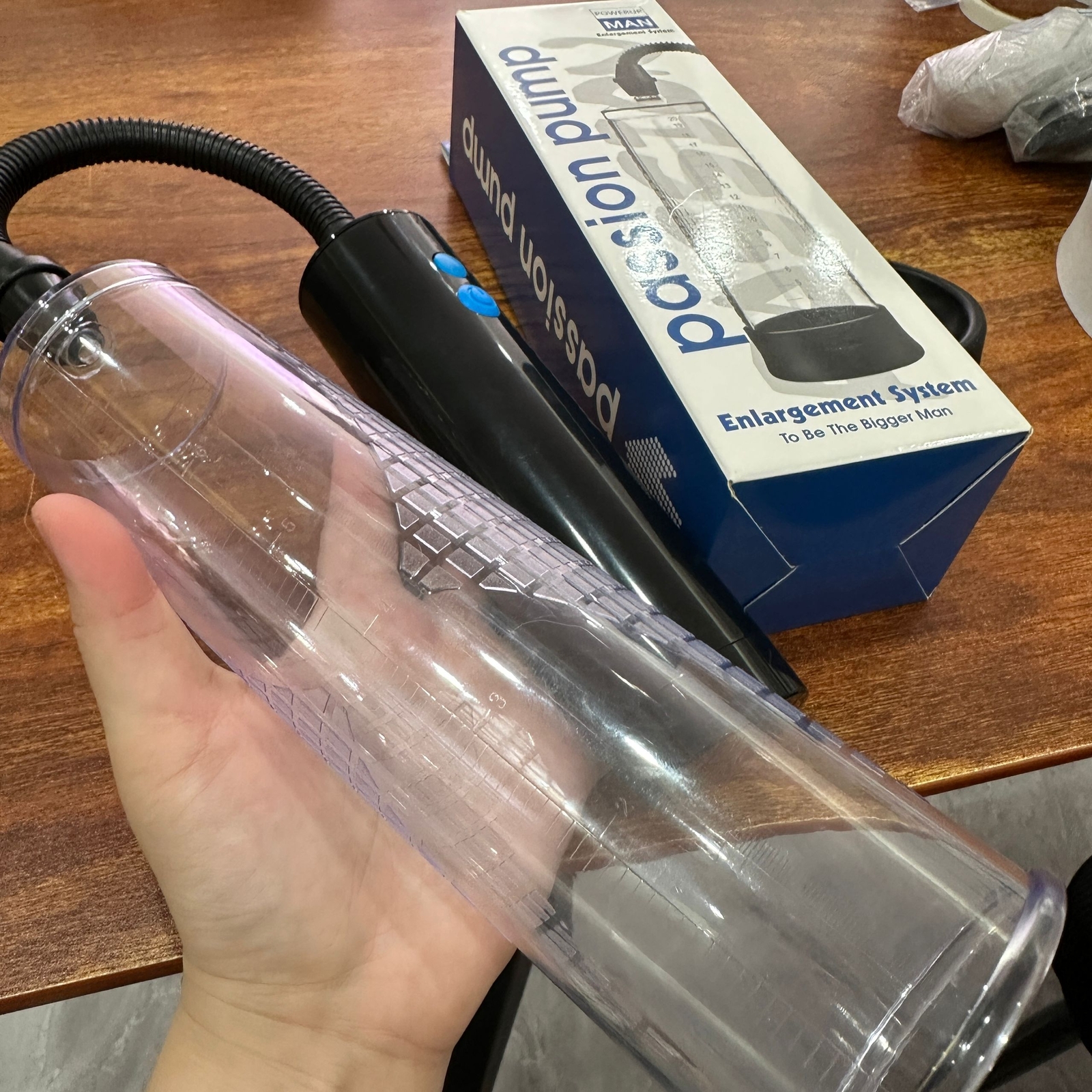 Penis Pump Power Vacuum Adult for Men ED Enhancement Erectile Penis Enlarger