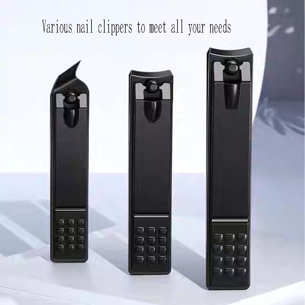 Portable 3PCS Ultra Sharp Stainless Steel Fingernail Toenail Clipper Grooming US