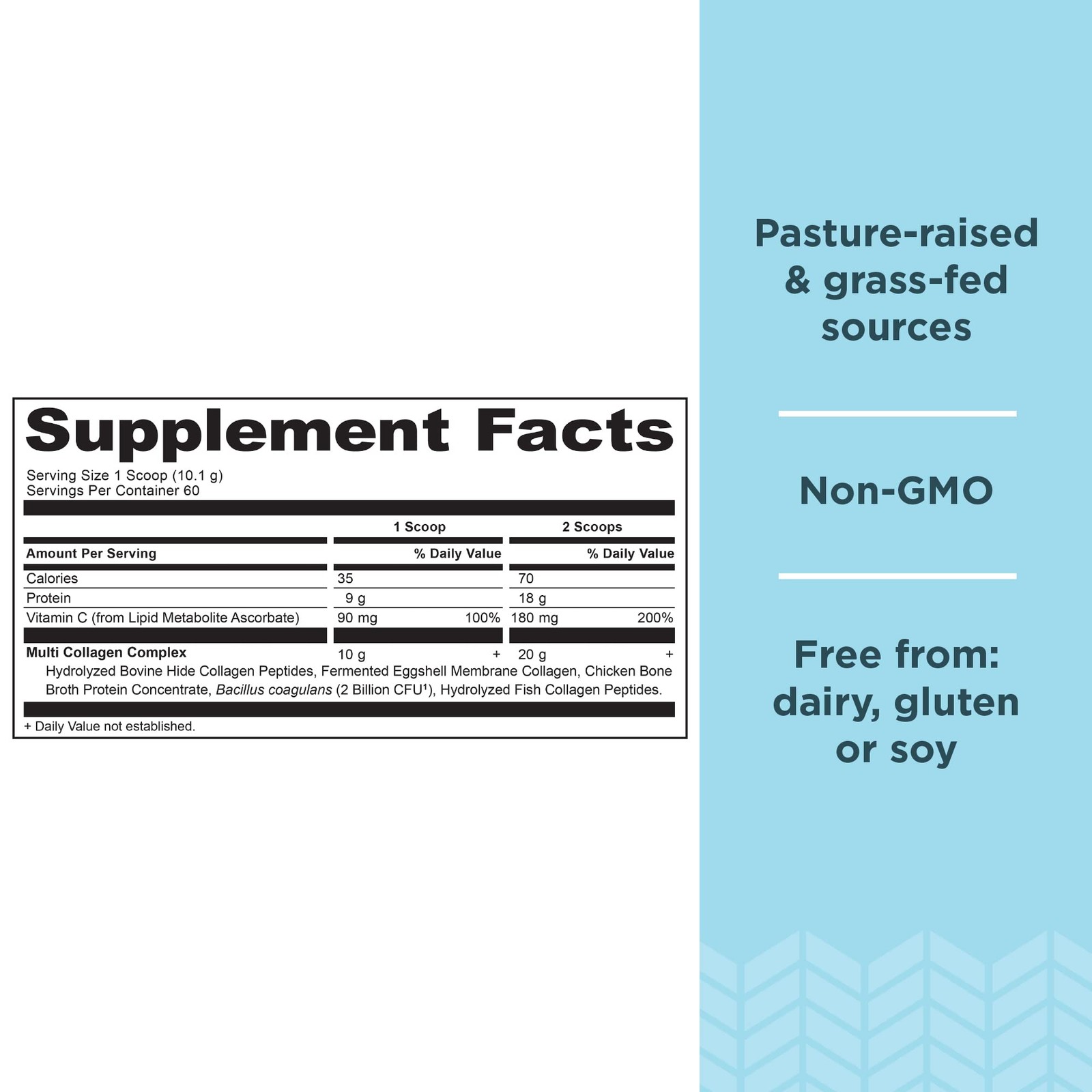 Ancient Nutrition Hydrolyzed Multi Collagen Peptides Powder, 60 Servings, Red