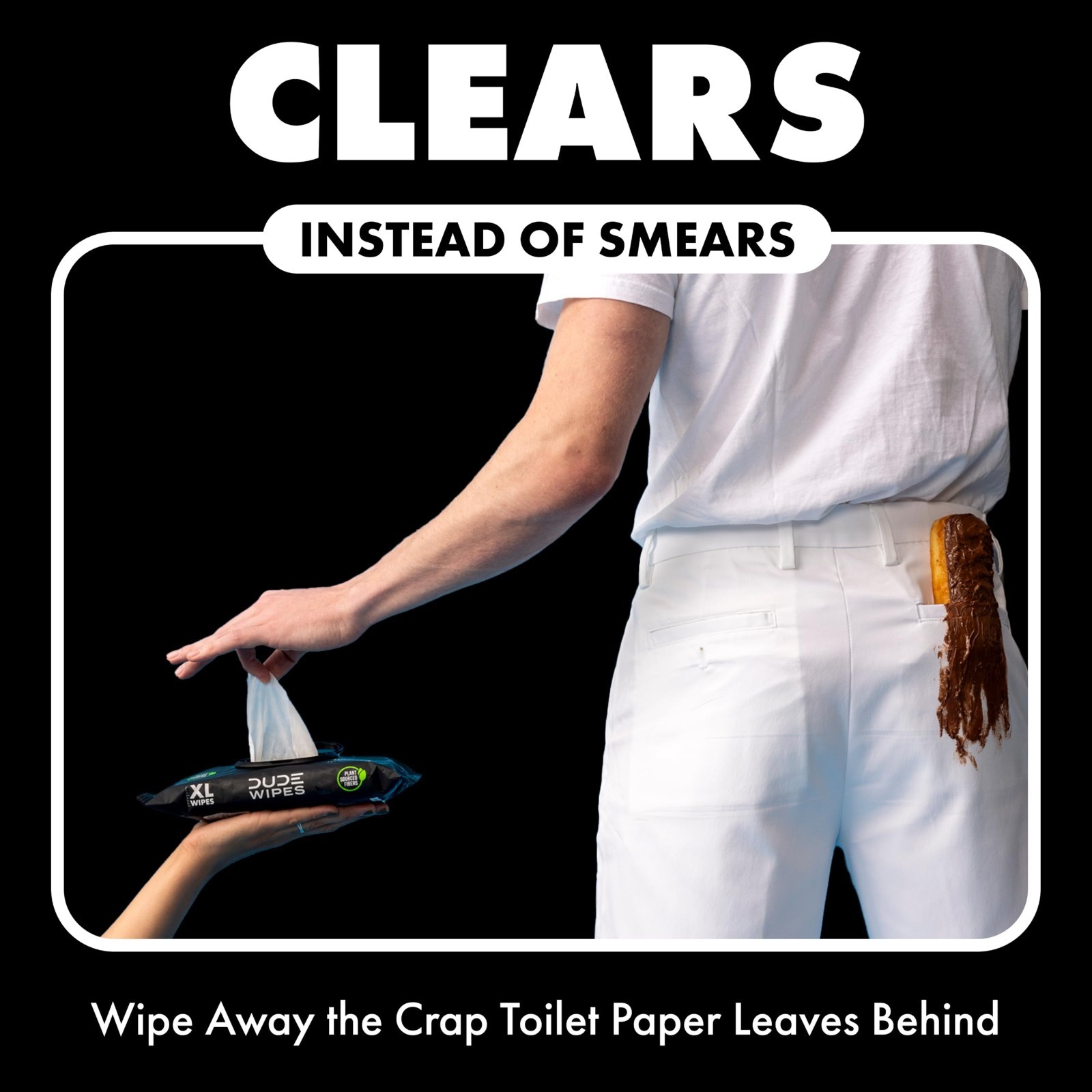 Extra-Large Flushable Wipes – 6 Pack (288 Count) – Deodorizing, Lightly Scented,