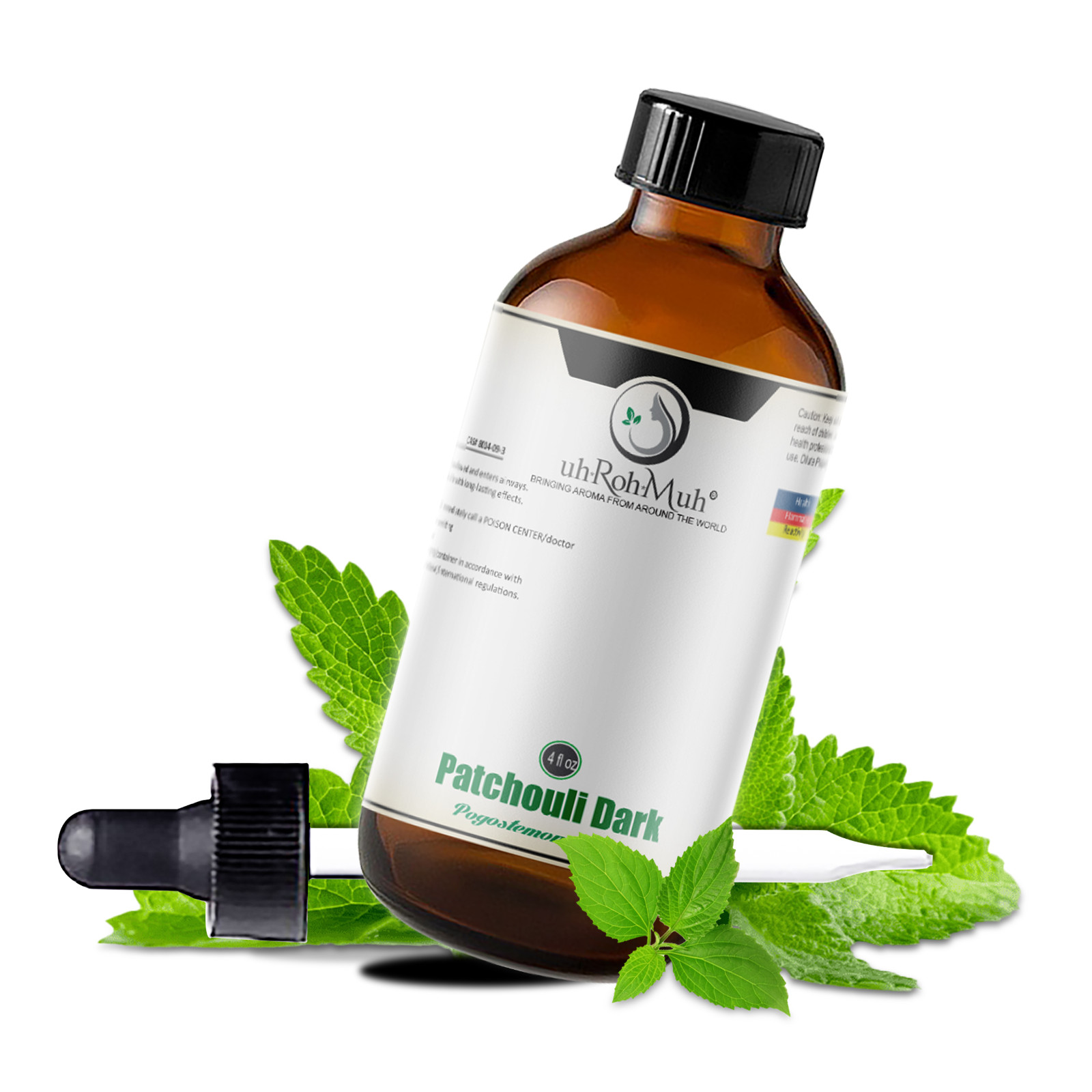Patchouli (Dark)-Pogostemon cablin, Pure Natural & Undiluted, Indonesia