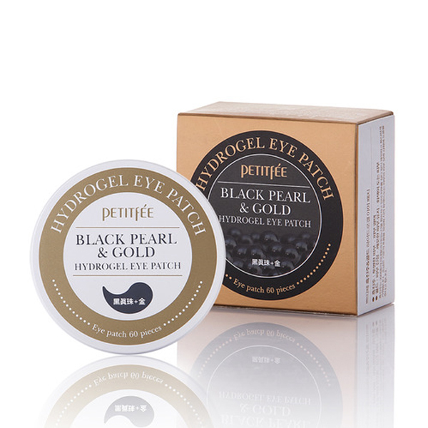 Petitfee Black Pearl & Gold Hydrogel Eye Patch 1.4g x 60 pcs 03/2024