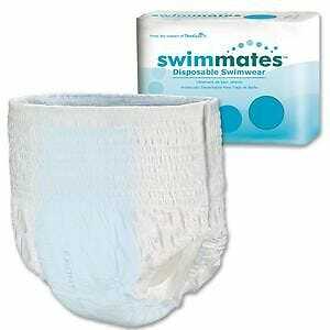 Swimmates Bowel Containment Swim Pant Small, 22” – 36” BG/22 #2844