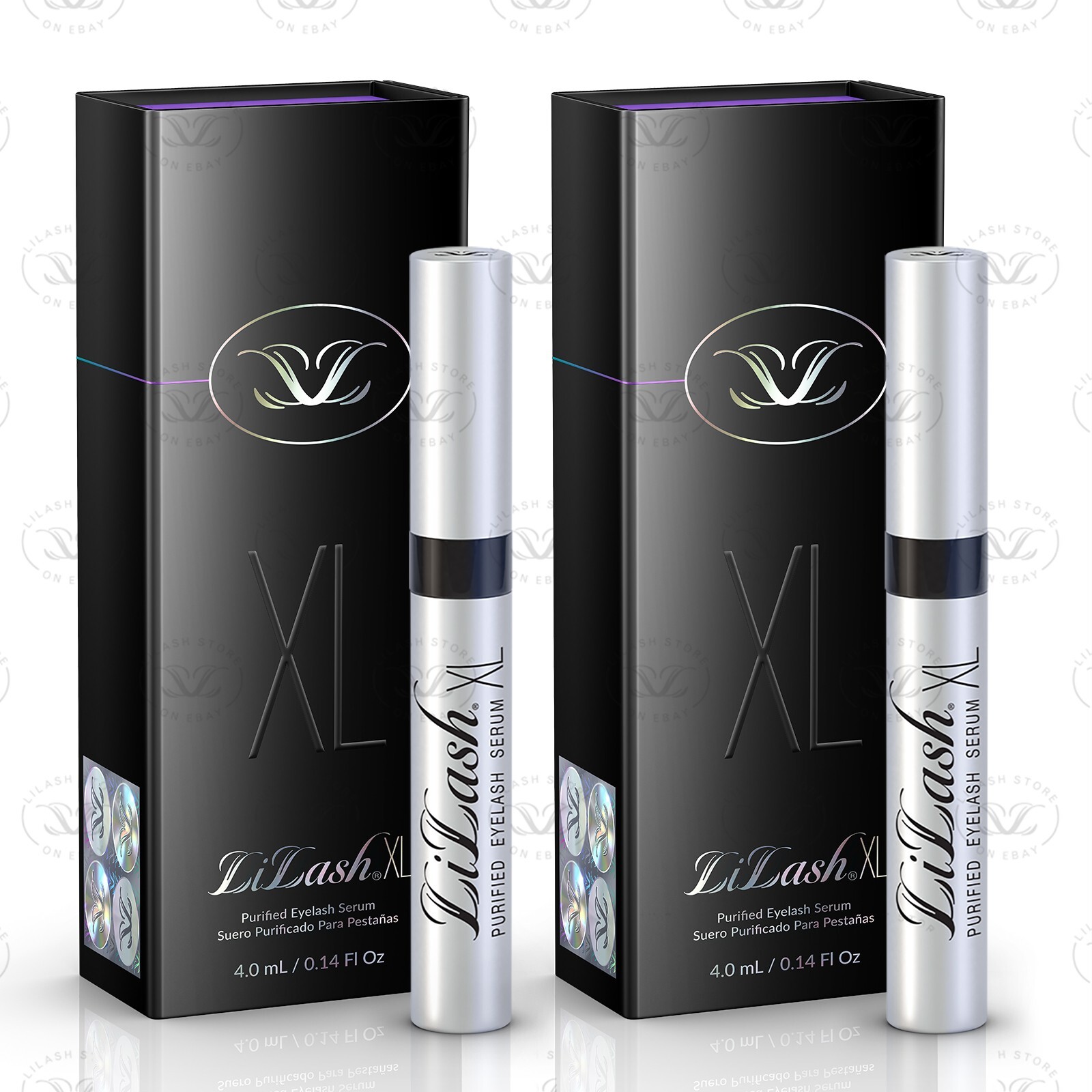2-Pack Authentic LiLash Eyelash Serum XL 4.0 mL