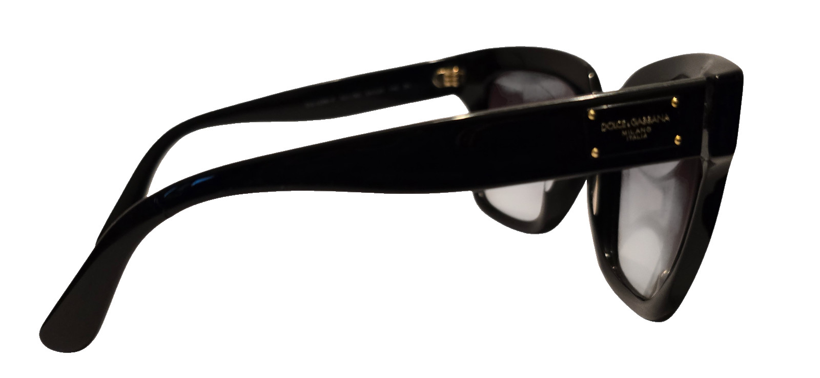 Dolce & Gabbana DG4286-F 501/8G Size 54×20 Temple 140 Made in Italy Black No RX