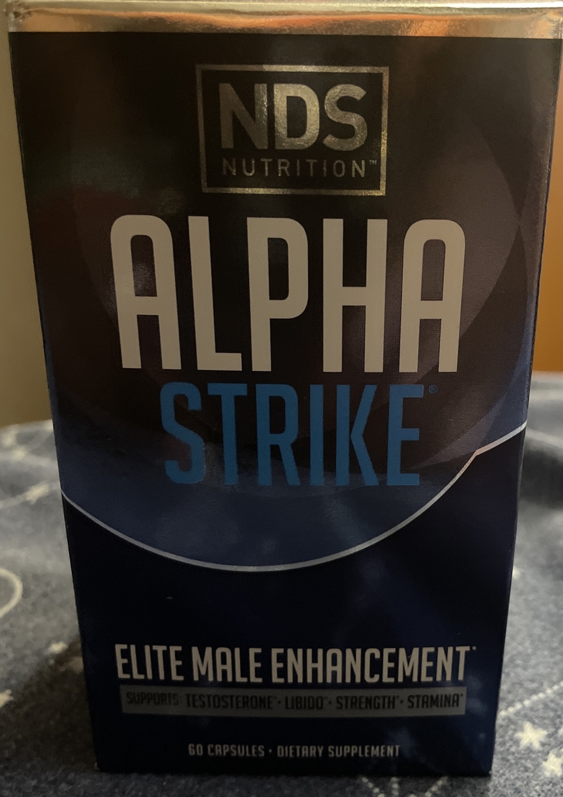NDS nutrition ￼ALPHA STRIKE 60Caps Ex10/2024
