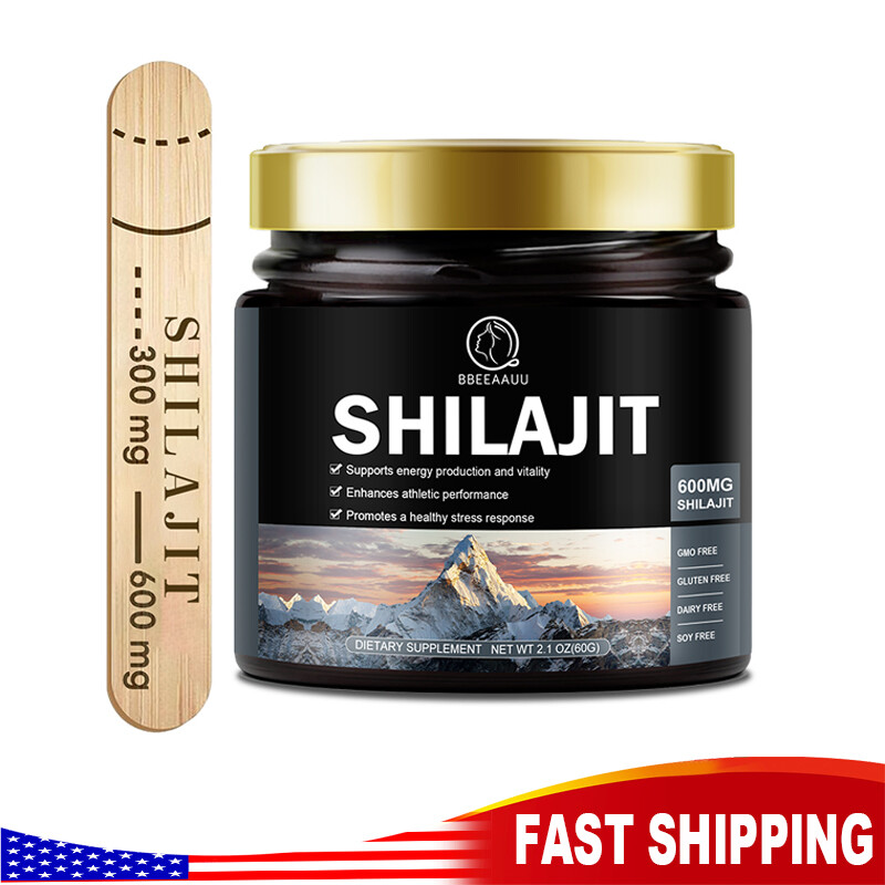 Organic Himalayan Pure 100% Shilajit, Soft Resin,Extremely Potent, Fulvic Acid