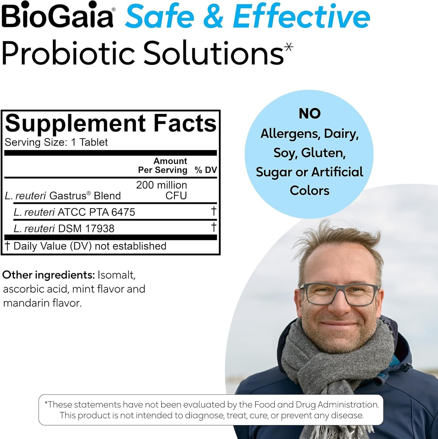 Clinically Validated Gastrus Probiotic: Eases Gas & Promotes a Balanced Gut