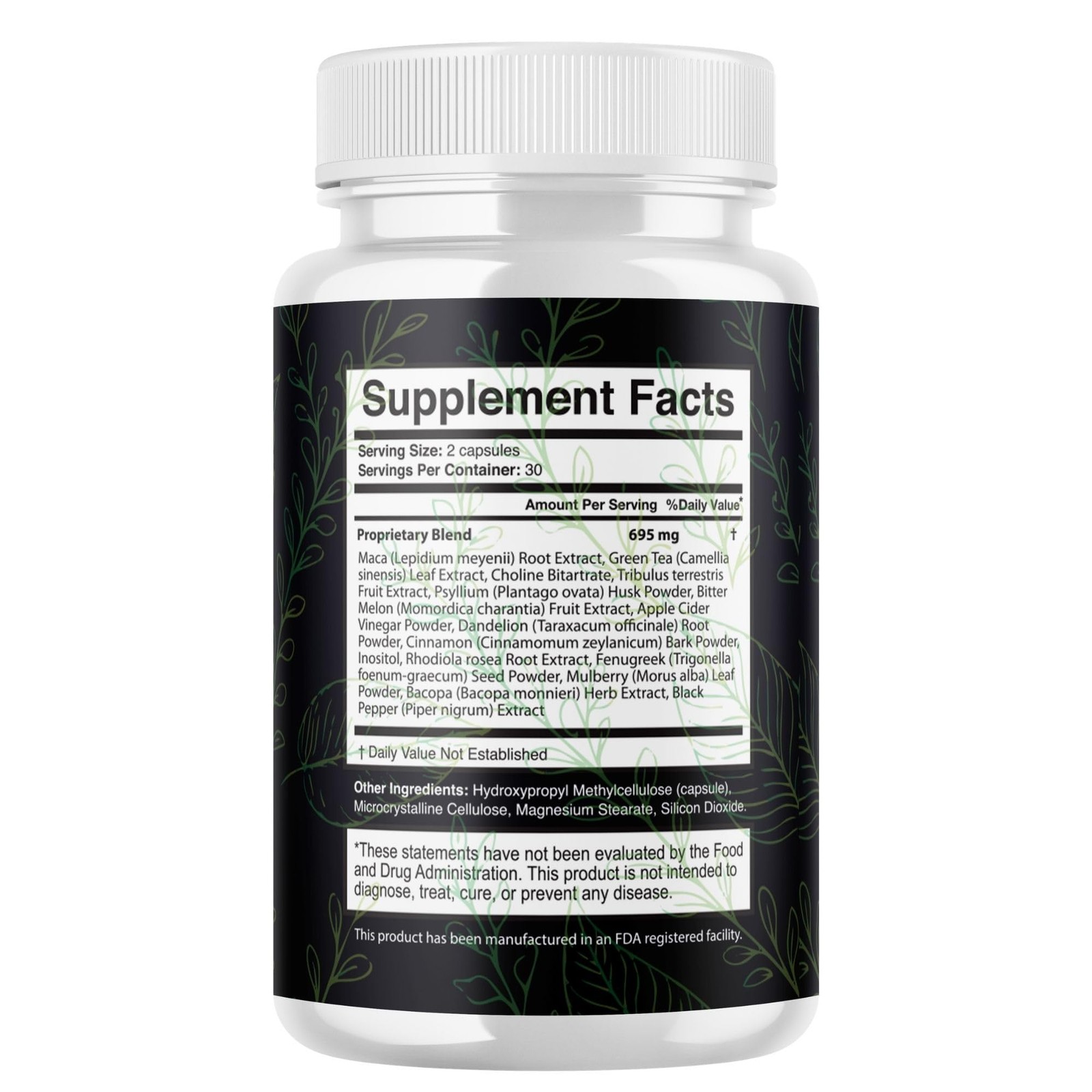 ProtoFlow Prostate Support Men Supplement Capsules Urinary Flow 1 Pack 60Ct