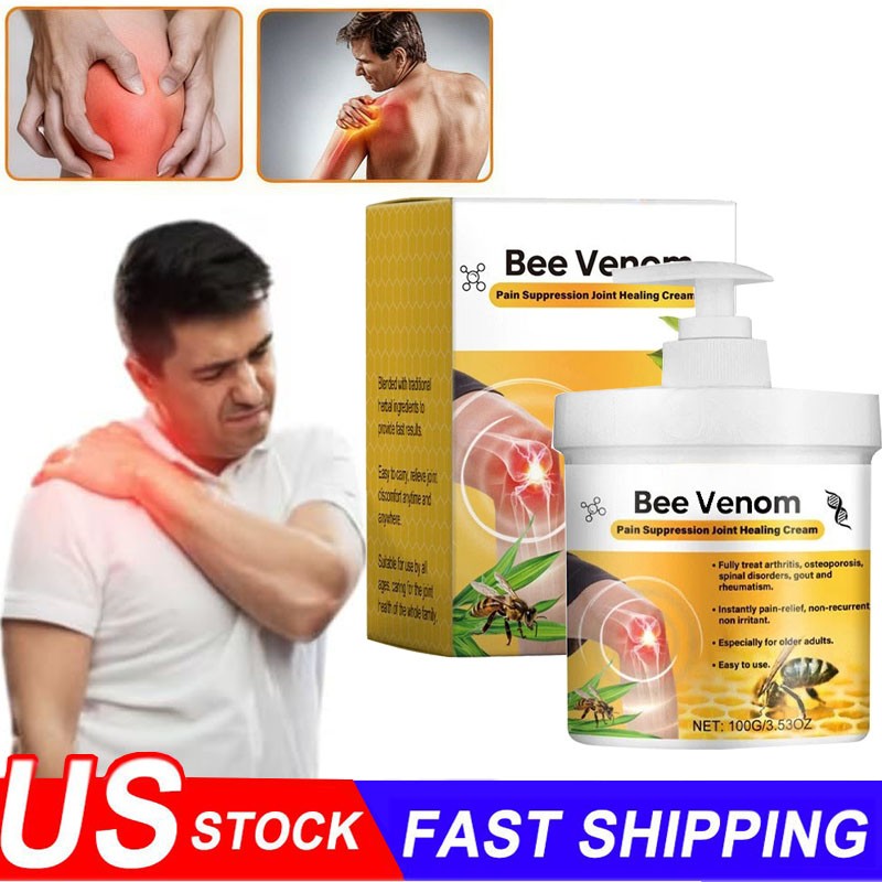 Bee-Venom Pain-Cream for Joint-Bone Healing-Arthritis Pain Relief Care Cream NEW