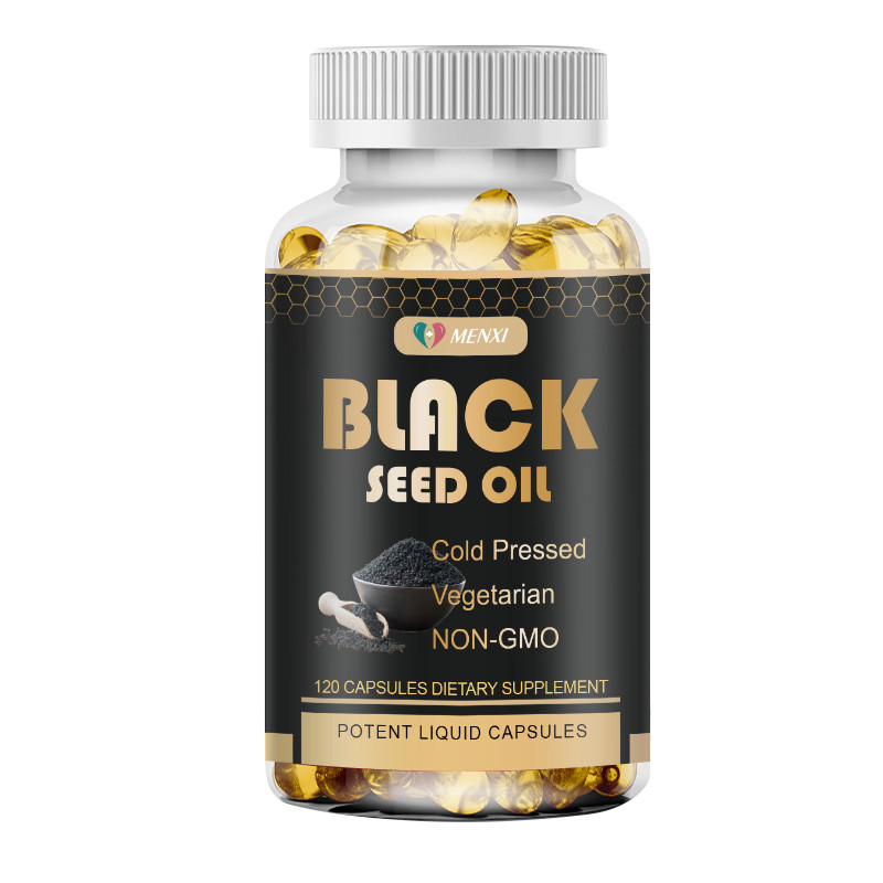 2PC 1000mg Black Seed Oil,Premium Cold Pressed,Non-GMO,Vegan,Premium Black Seed