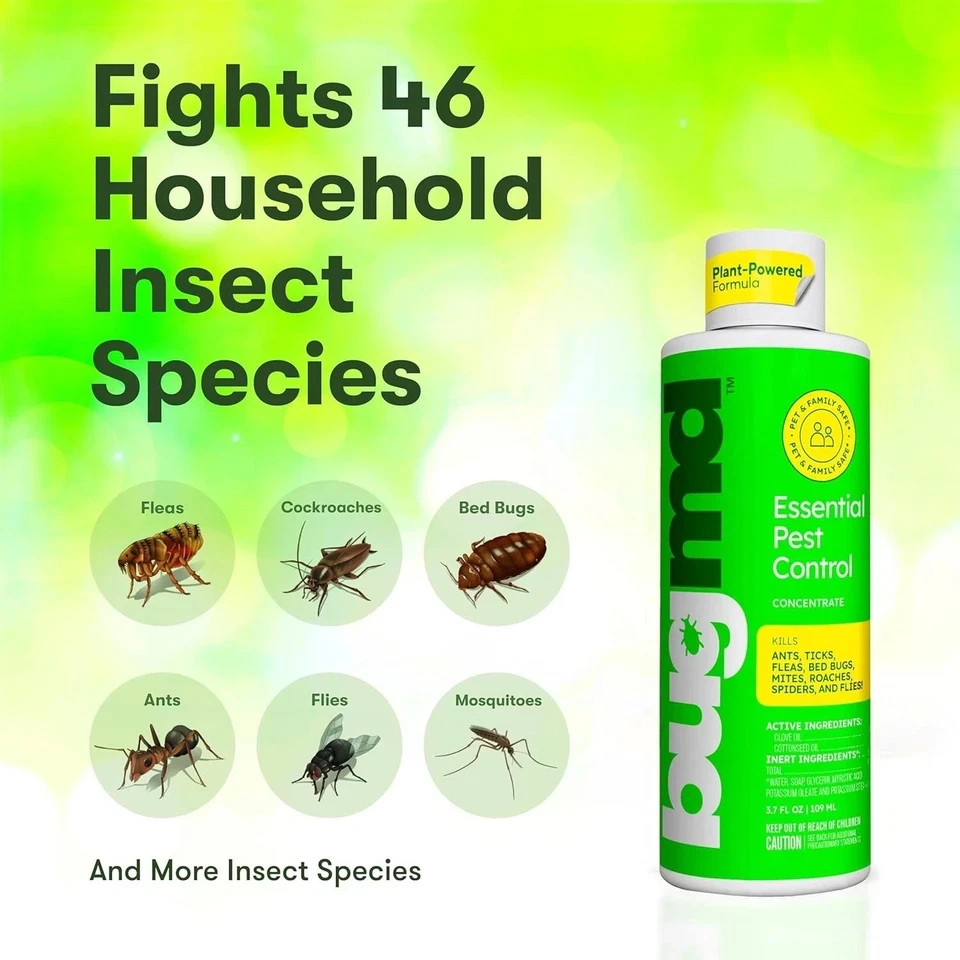 BugMD Pest Control Essential Oil Concentrate 3.7 oz (1-Pack) orginal