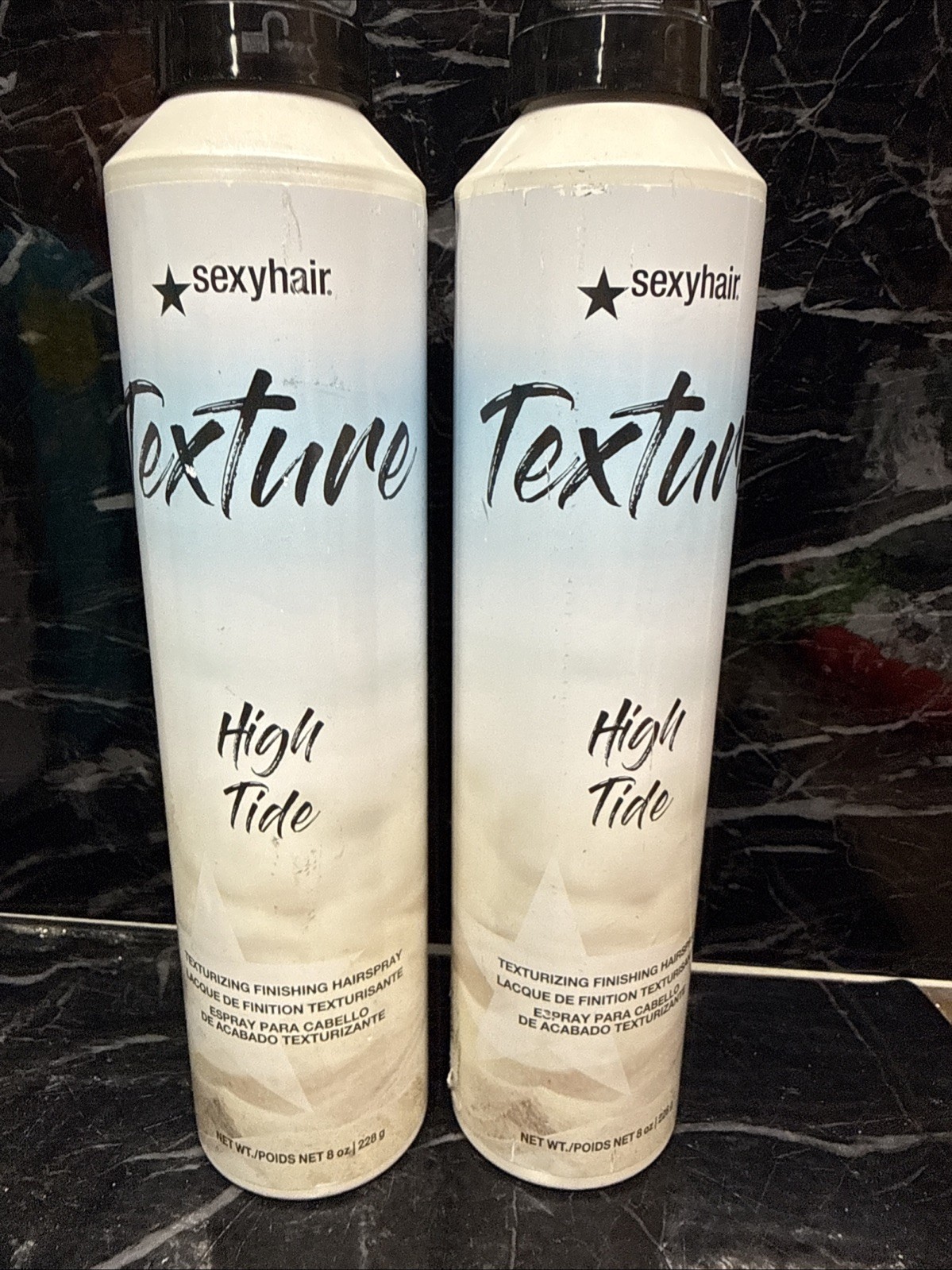 2x Sexy Hair High Tide Texturizing Finishing Spray 8 oz NEW