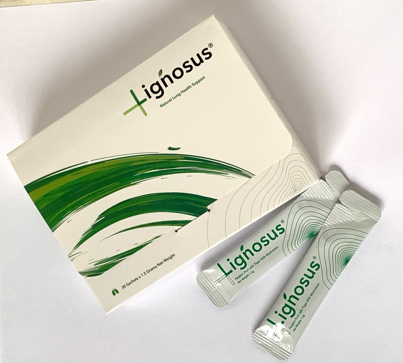 Lignosus. Natural Lung Supplement – 30 Sachet Box. Exp.03/2027