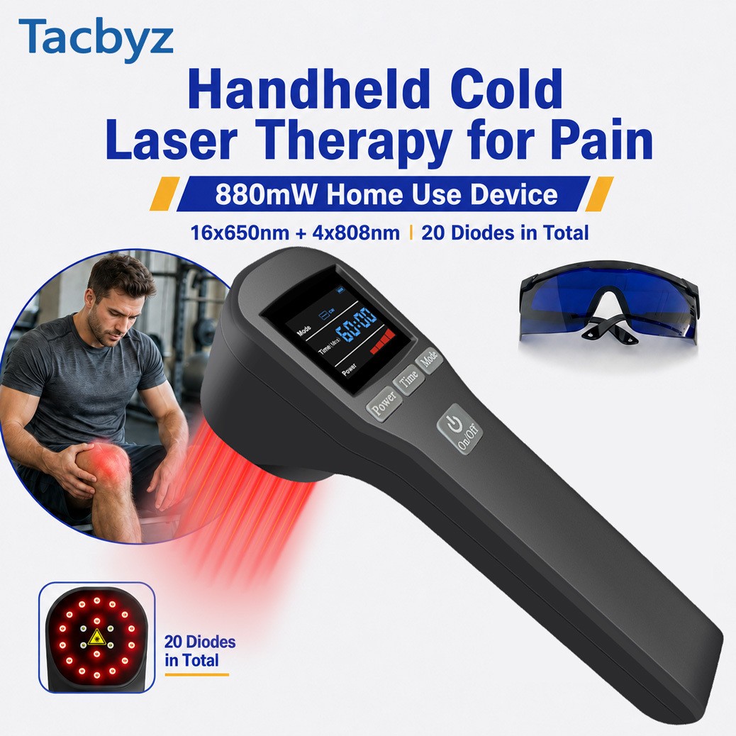 650nm 808nm Red Light Therapy Laser for Arthritis Sprains and Pain Relief 880mW