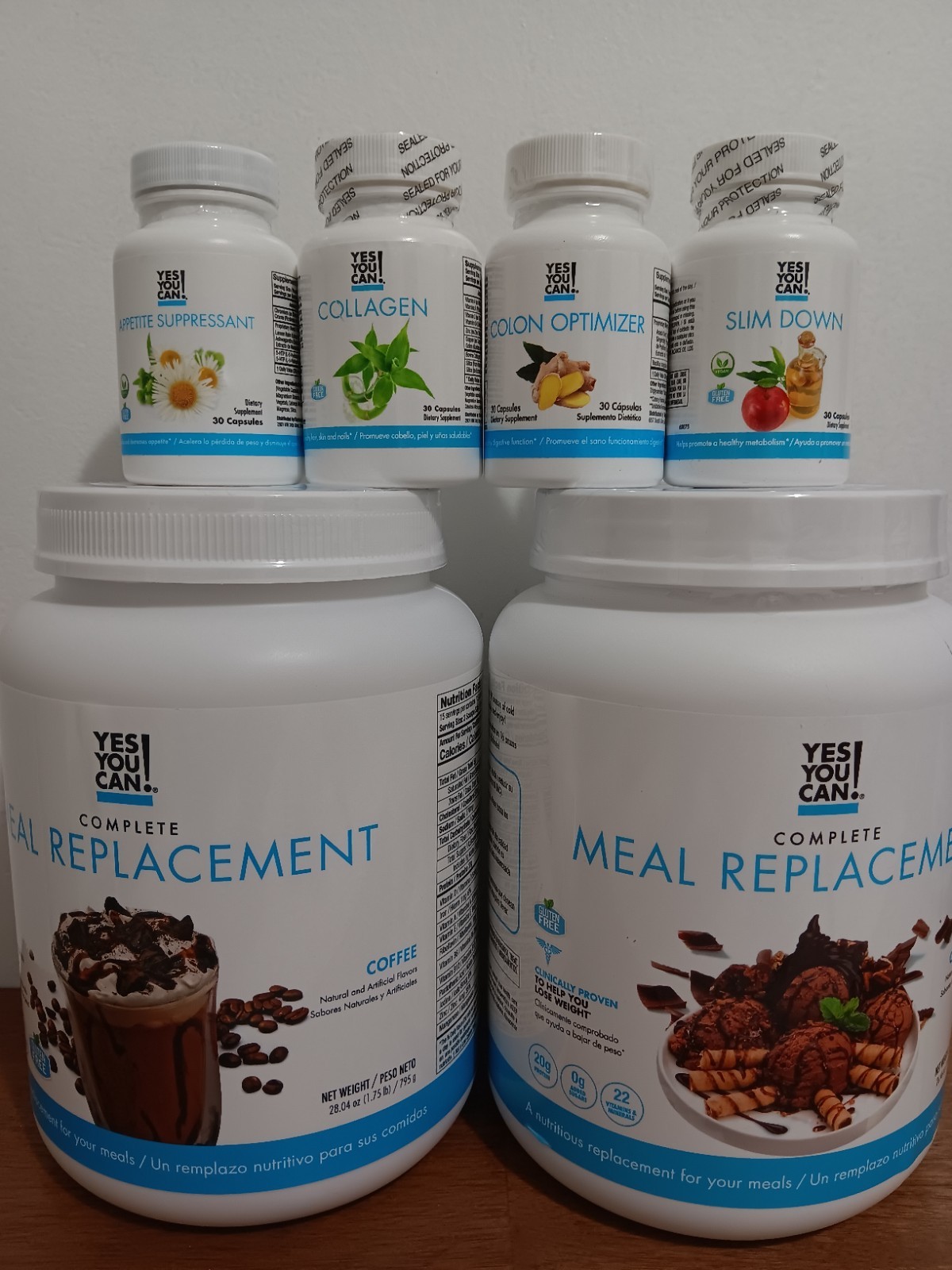 Yes You Can!Transformation Kit,Meal Replacement End Supplement Kit,Meal Guide