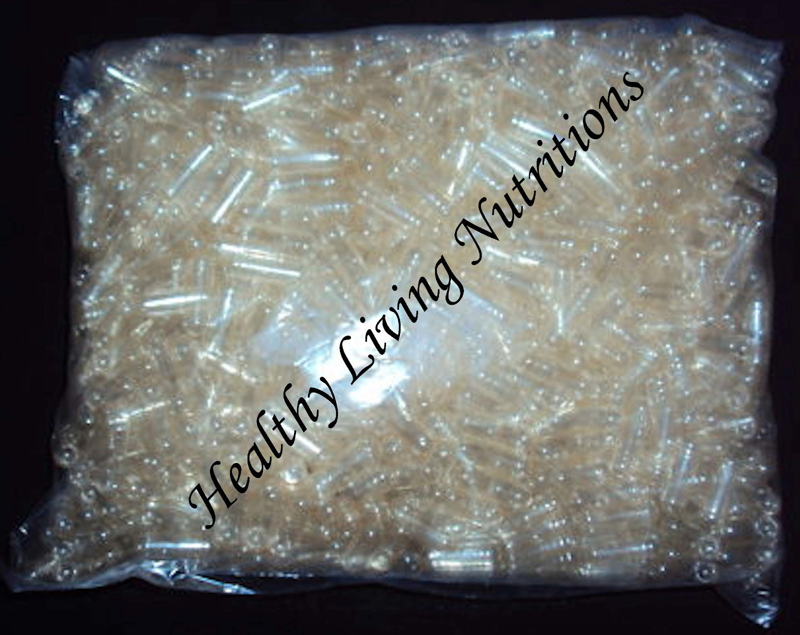 500 EMPTY gel GELATIN CAPSULES ~SIZE 00 ~BULK (Kosher)
