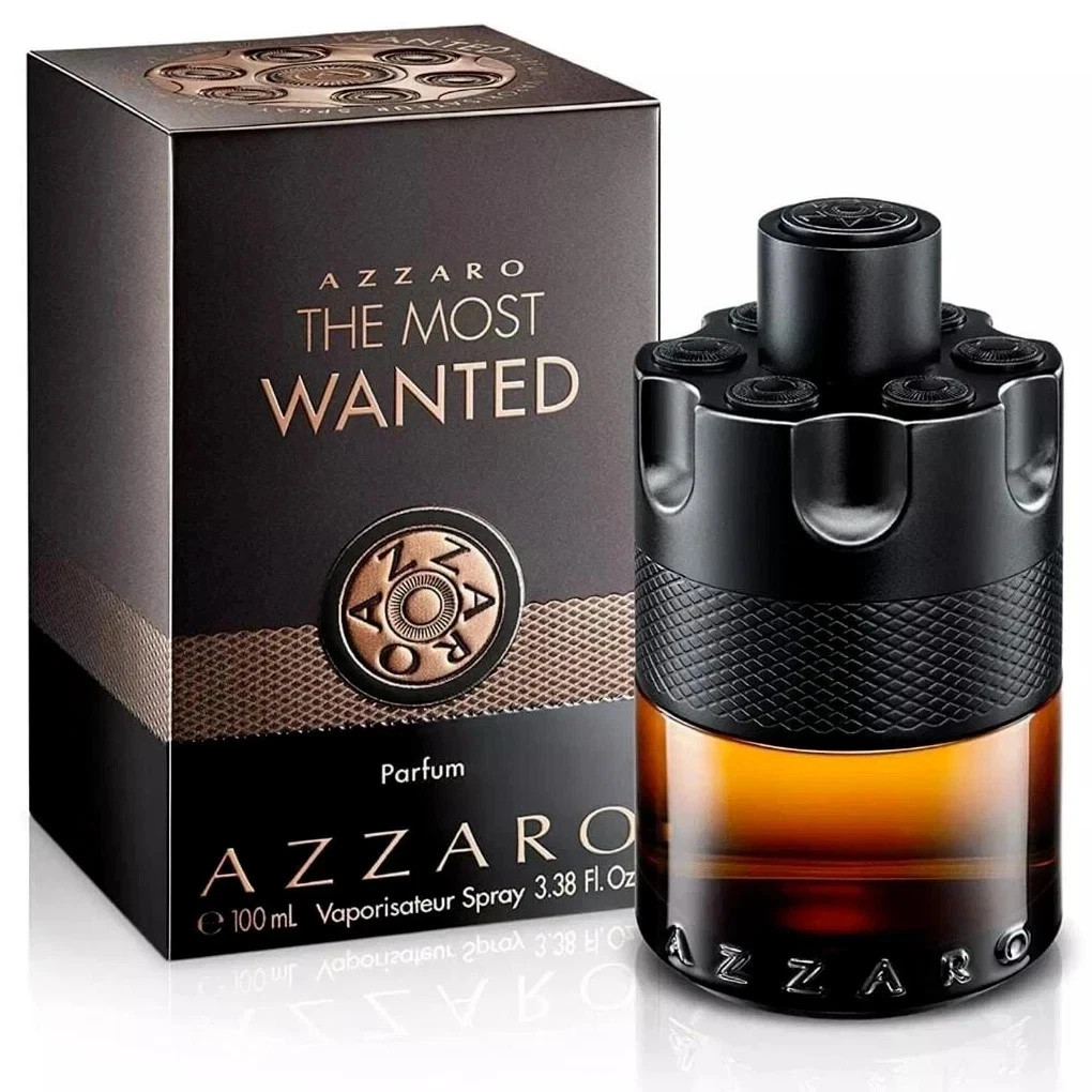 Azzaro The Most Wanted 3.4 oz./ 100 ml. PARFUM Spray for Men Brown NEW