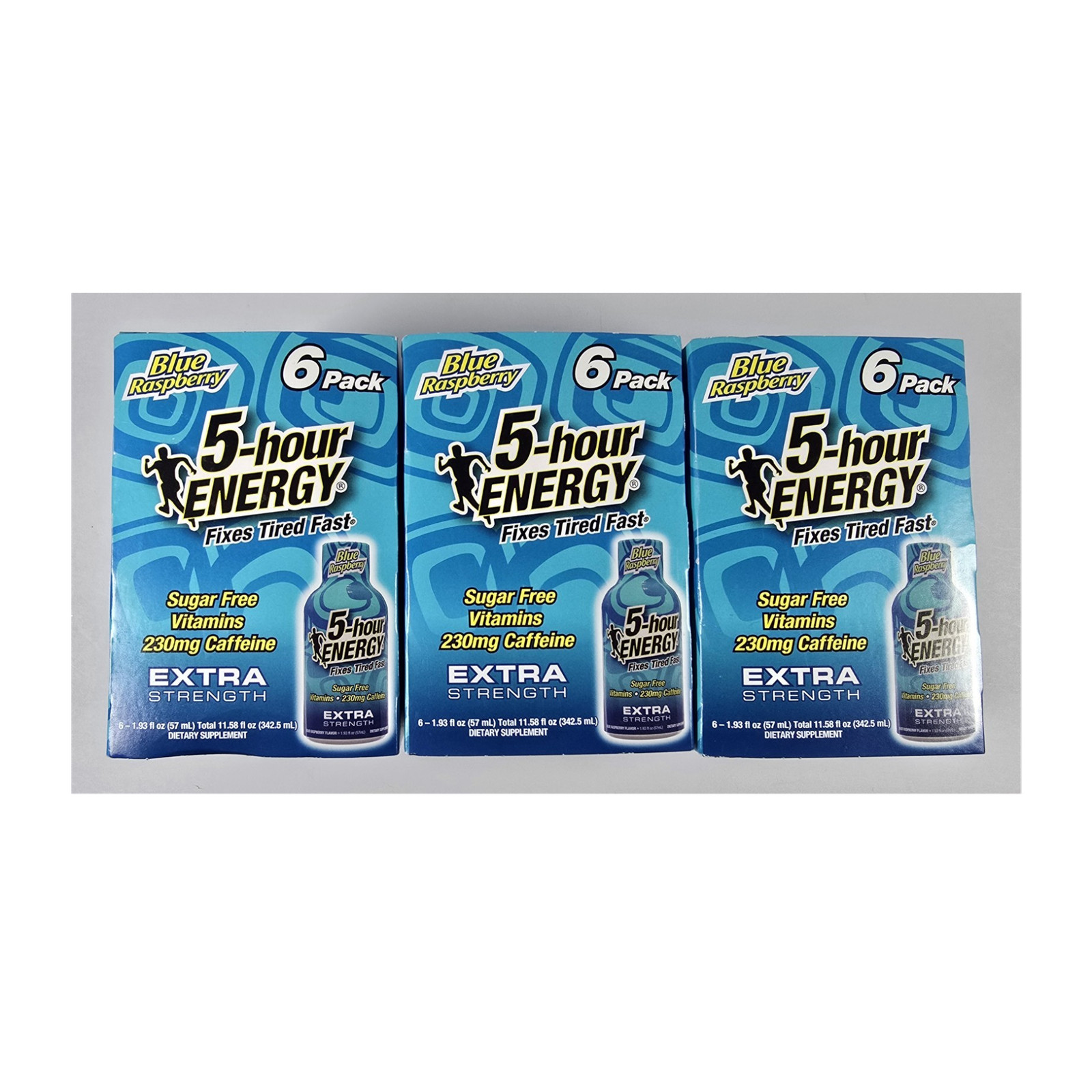 Lot of 4 (6-Packs) 5-Hour Energy EXTRA STRENGTH 24 Shots 2 FLAVORS