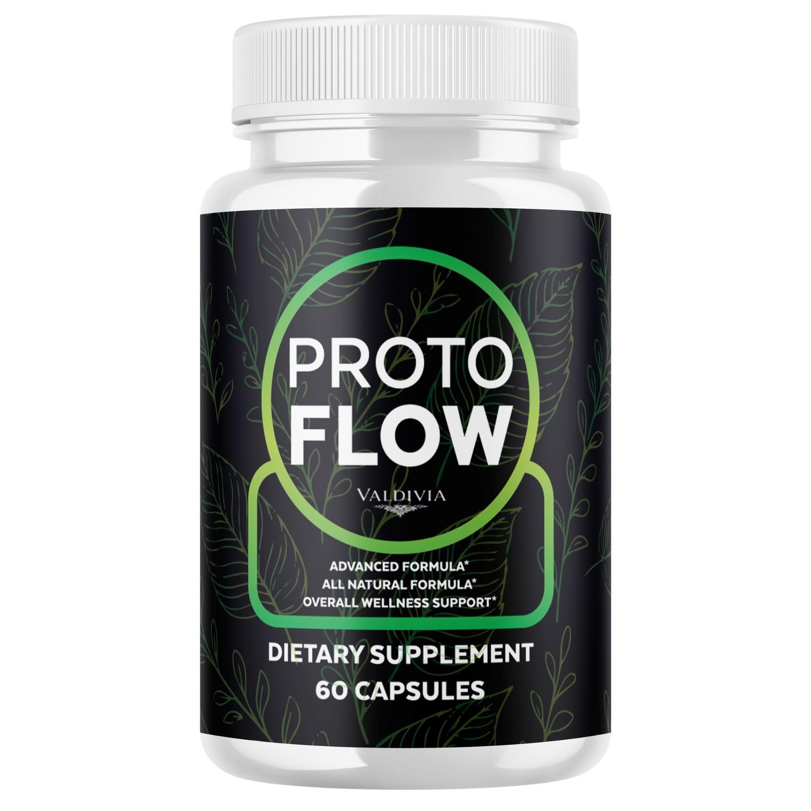 ProtoFlow Prostate Support Men Supplement Capsules Urinary Flow 1 Pack 60Ct
