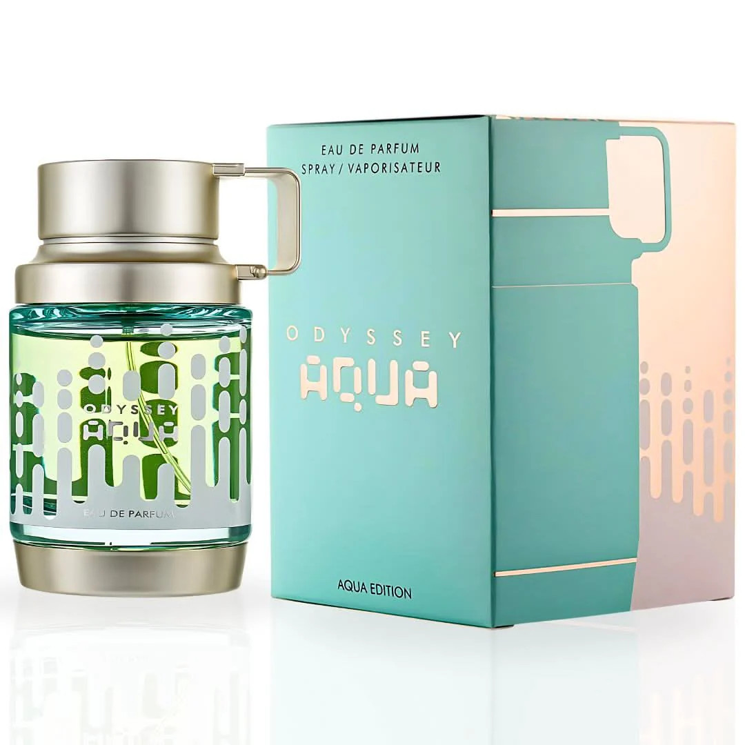 Armaf Odyssey Aqua EDP 3.4oz Men Woody Aromatic Fresh Citrus Cologne