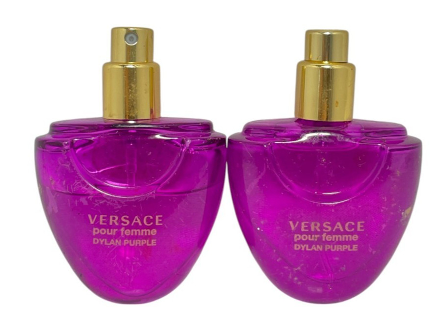 Versace Pour Femme Dylan Purple (10ml/0.3fl.oz) Lot Of 2