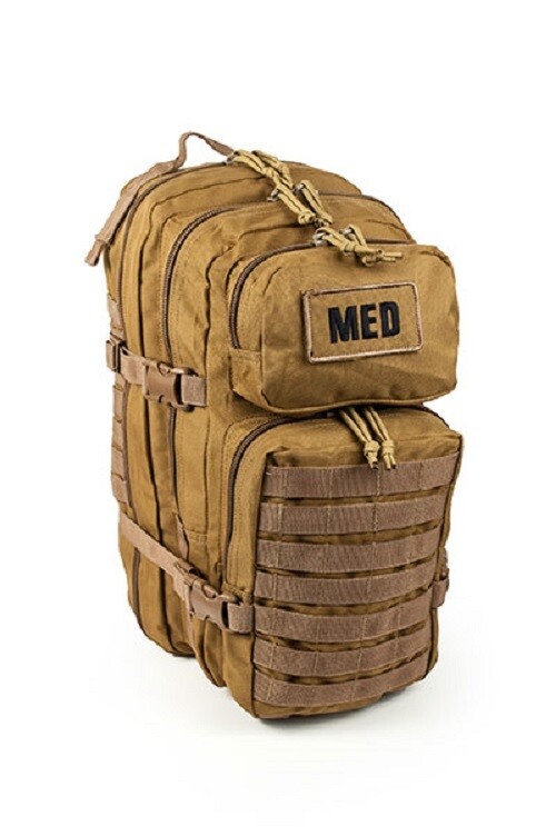 Tactical Trauma First Aid Back Pack Kit “230 Items” w/ Tourniquet Options