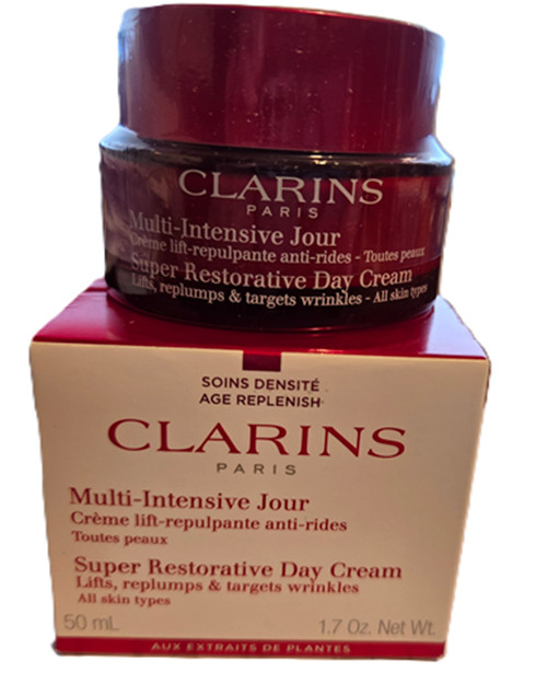 Clarins Multi-Intensive Jour Super Restorative Day Cream 1.7 oz – Sealed, New!
