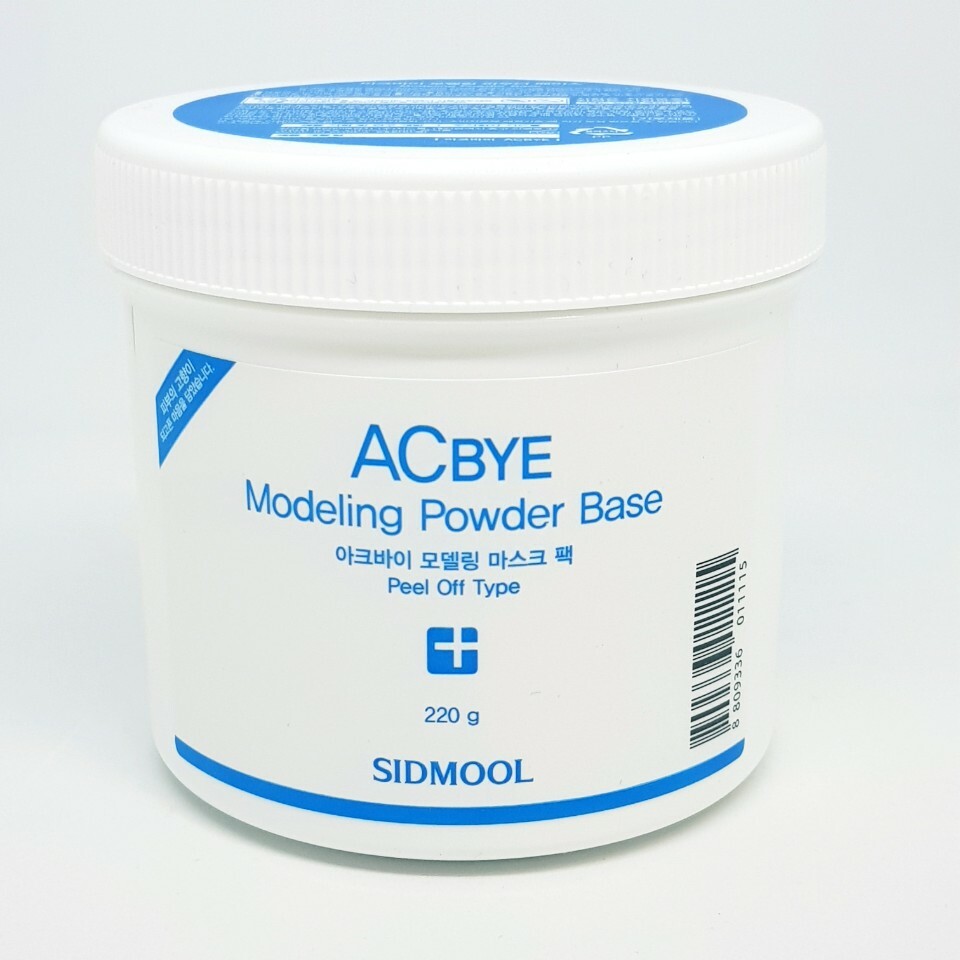 SIDMOOL ACBYE Modeling Powder Base 220g Peel Off Type Mask Pack K-Beauty