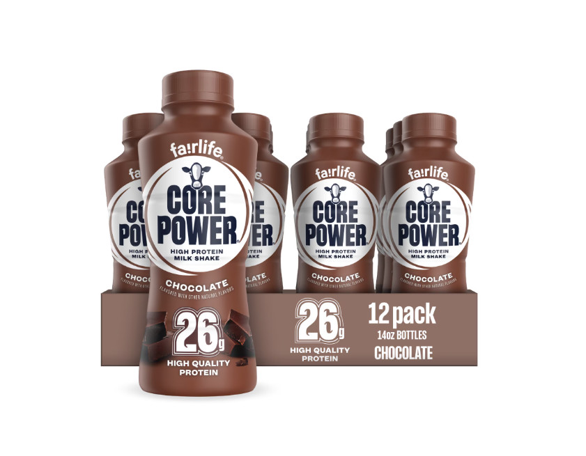 Core Power Protein Shake Chocolate 14oz 12 Pack 26g Protein