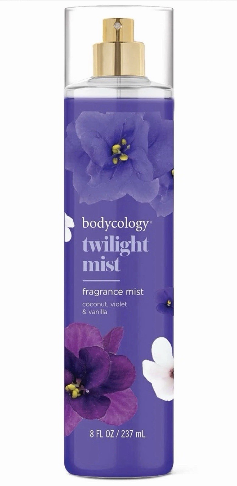 Bodycology Long-Lasting Fragrance Body Mist, Twilight Mist, 8 fl oz