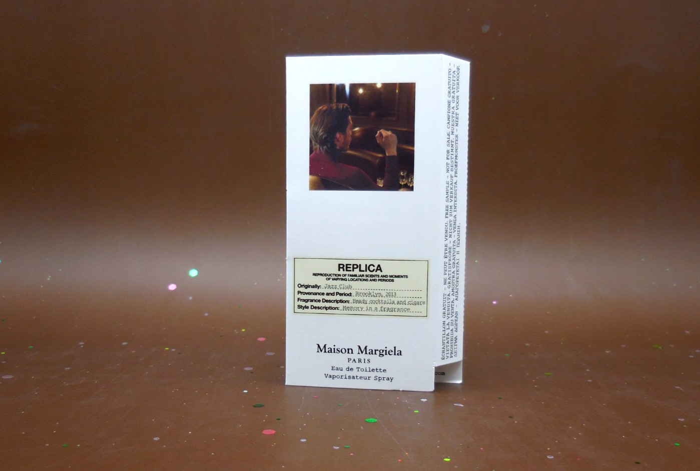 Maison Margiela Replica Jazz Club Eau de Toilette Spray 1.2ml SAMPLE PROMO CARD