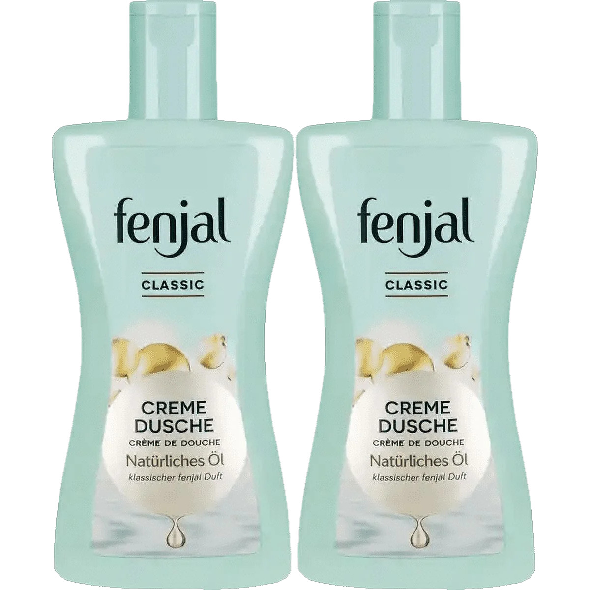 Fenjal Creamy Shower Gel: CLASSIC Pack of 2/ 2x 200ml-FREE SHIPPING