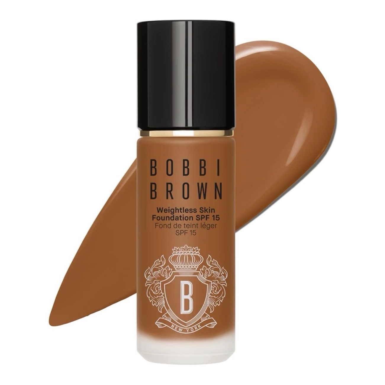 Bobbi Brown Weightless Skin Liquid Foundation Matte Medium SPF 15 Cocoa 1 fl oz