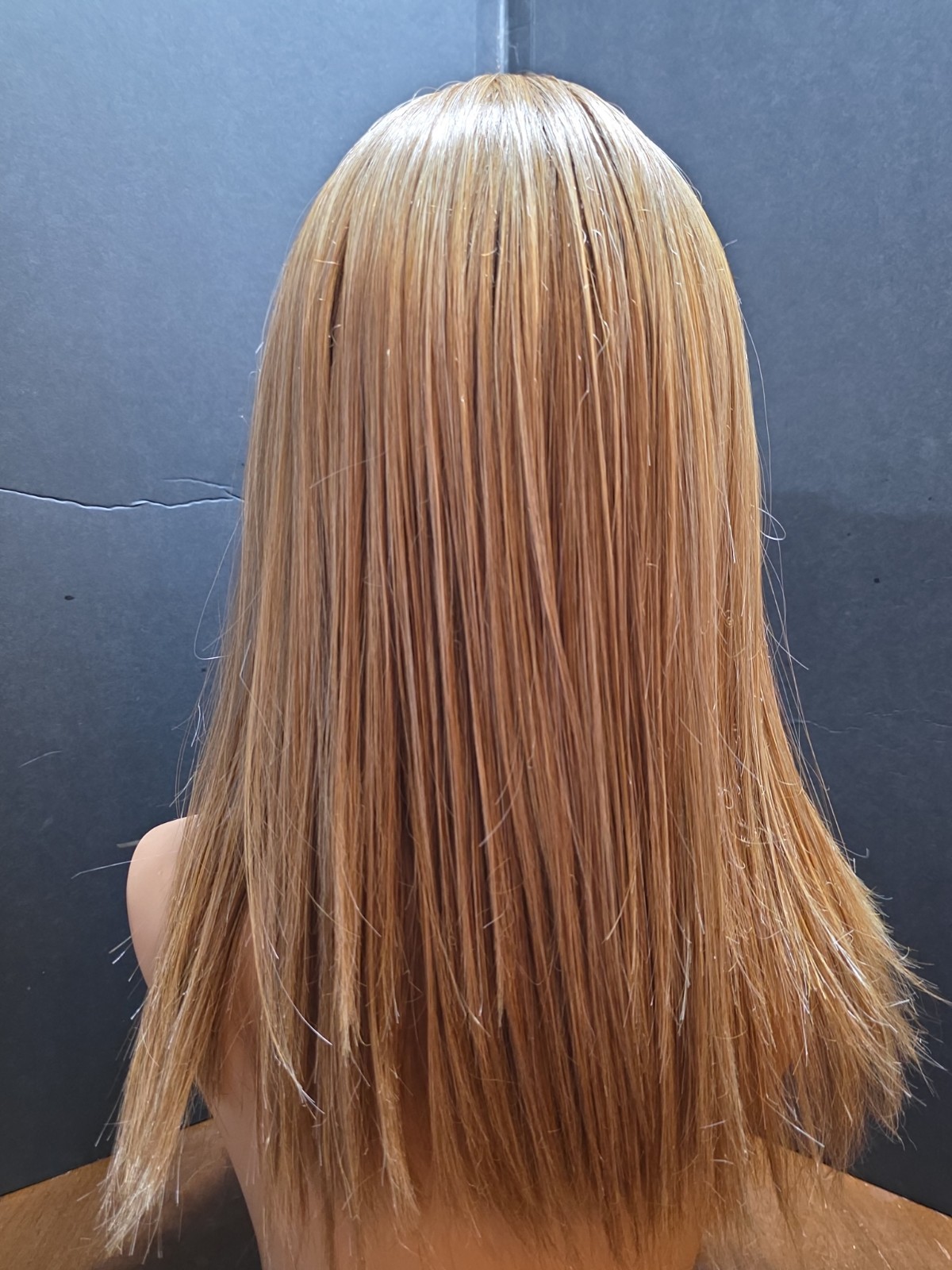 TressAllure Picture Perfect Lace Front Straight Wig Free-Part Blonde EL14/26/10