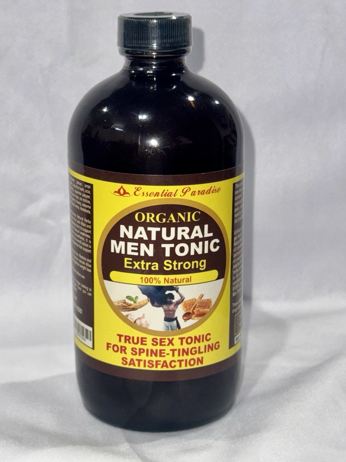 Organic Natural Men Tonic Extra Strong 16 oz. – Natural Herbal Formula