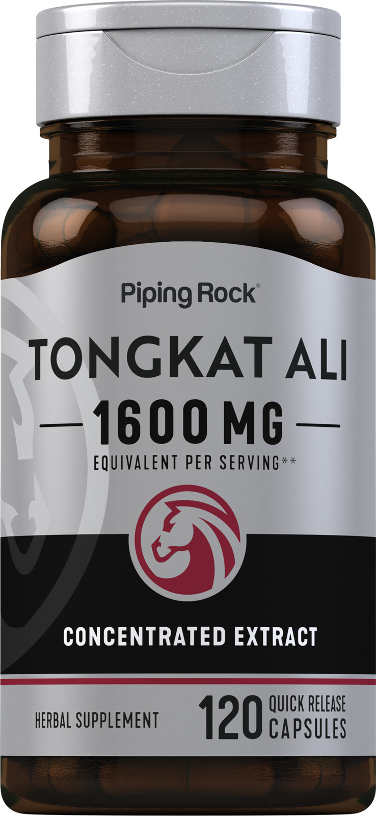 Longjack Capsules | 1600mg | Herbal Supplement | by Piping Rock