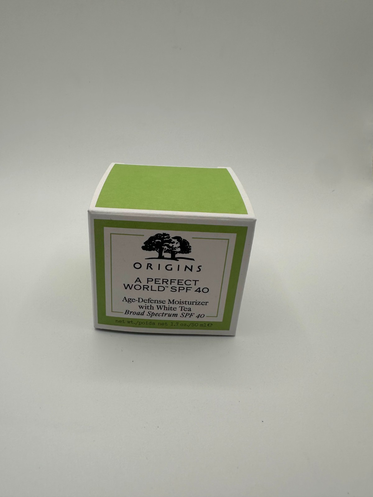 Origins A Perfect World SPF 40 Age-Defense Moisturizer with White Tea, 1.7 Fl Oz