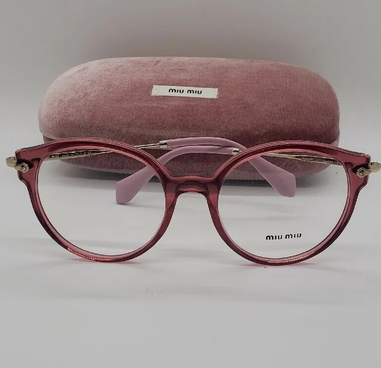 MIU MIU Women’s Eyeglass Full Rim, Authentic, With Case. Italy