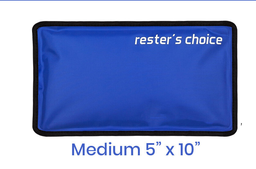 Small Gel Hot or Cold Pack for Pain or Injury Microwavable Reusable 5×10