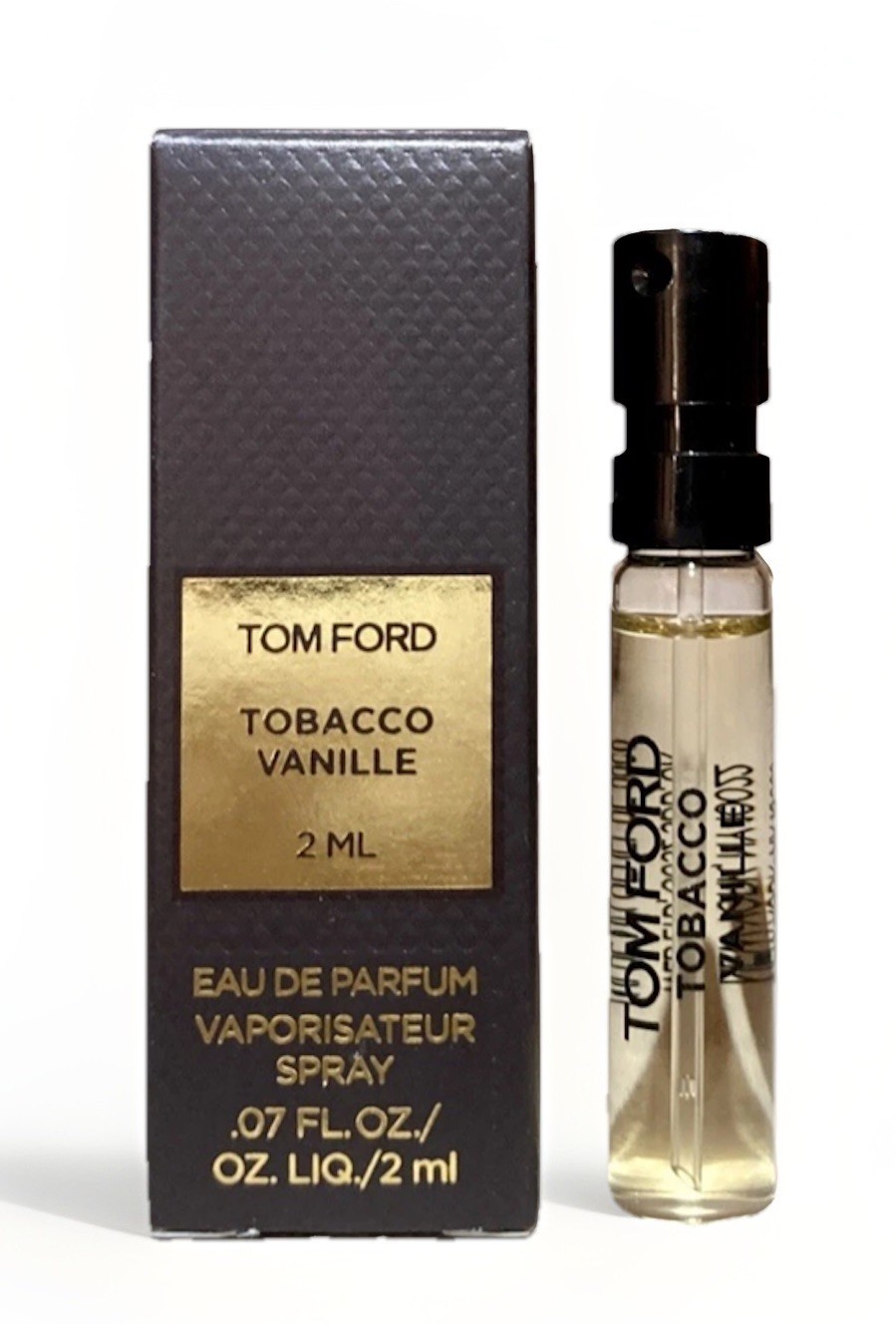 Tom Ford Tobacco Vanille EDP Sample Spray 2 ML + Free Ombre Leather sample
