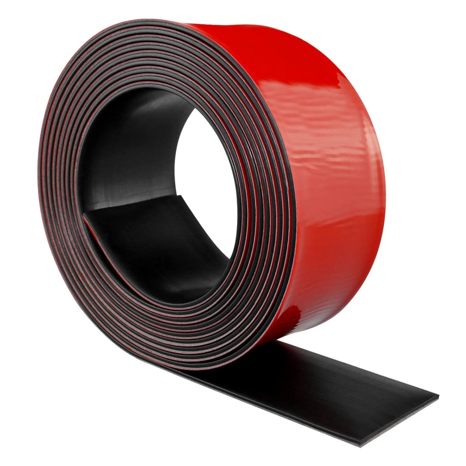 Neoprene Rubber Strips 2″ x 1/5″ x 20′ Adhesive Backing